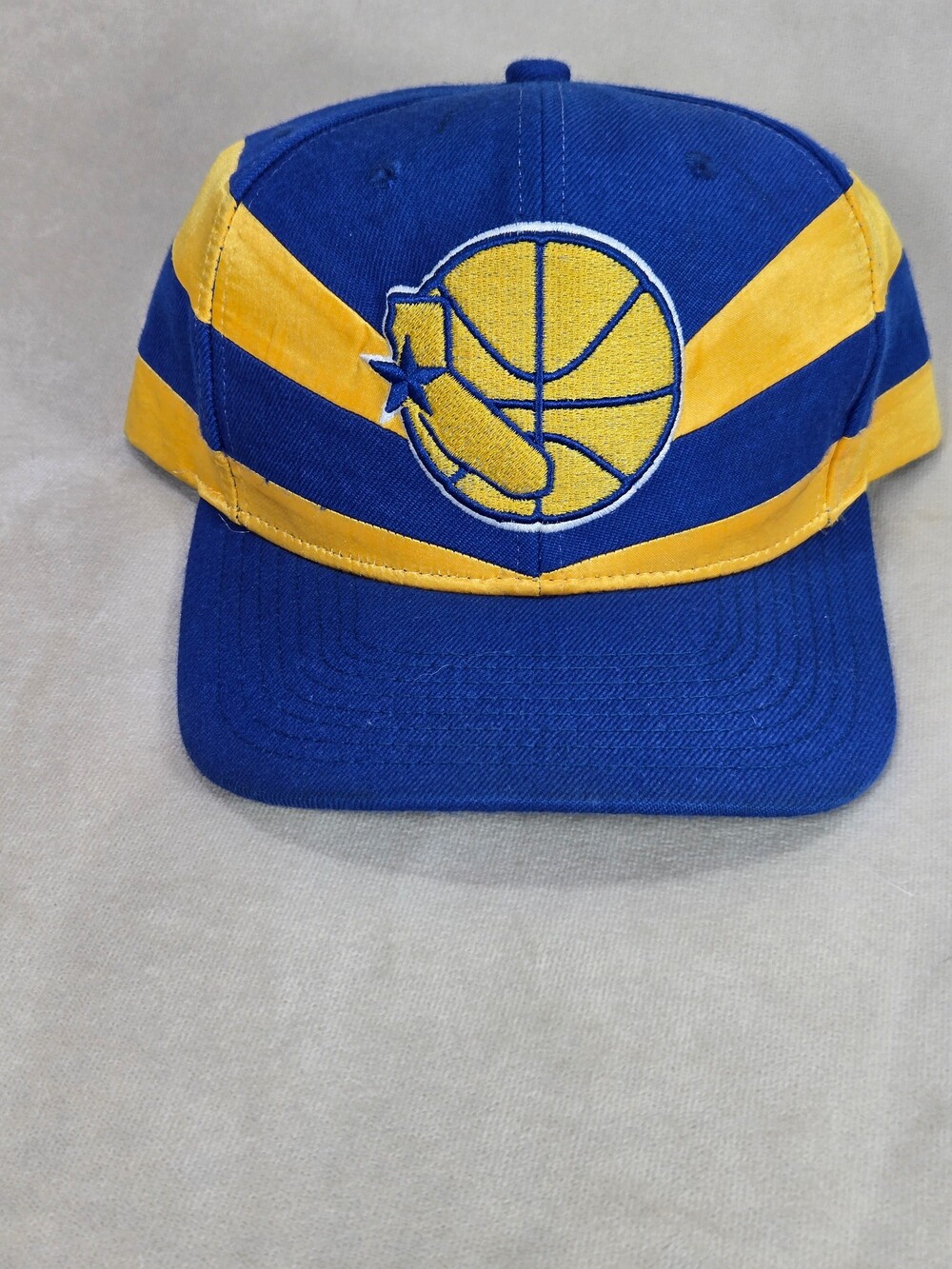 Mitchell & Ness Golden State Warriors Snapback Cap Blue Green Bottom NBA Hat